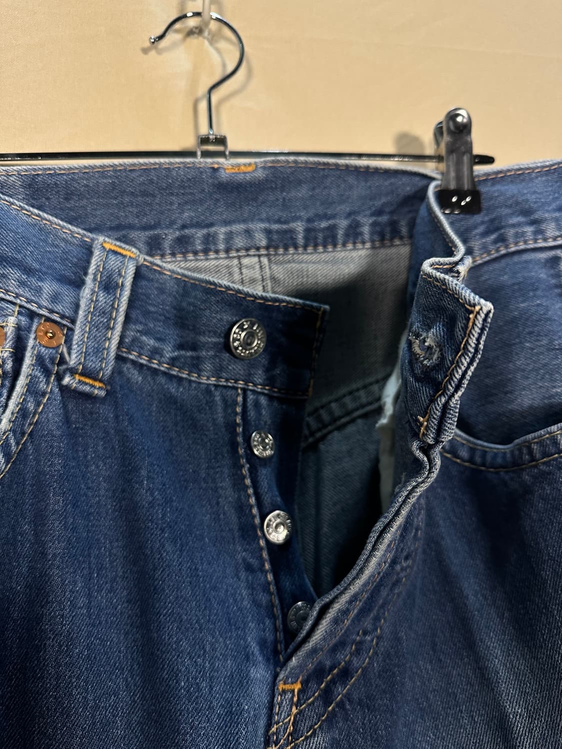 리바이스 907 부츠컷 데님처분  상품이미지4