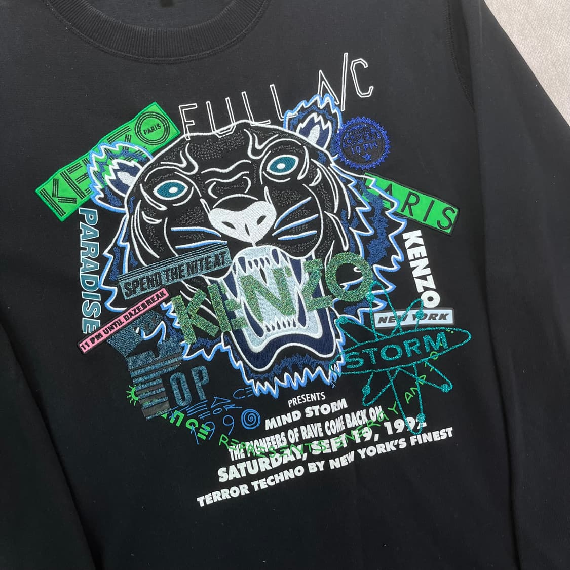 100 겐조 타이거 빅로고 맨투맨 상품이미지2