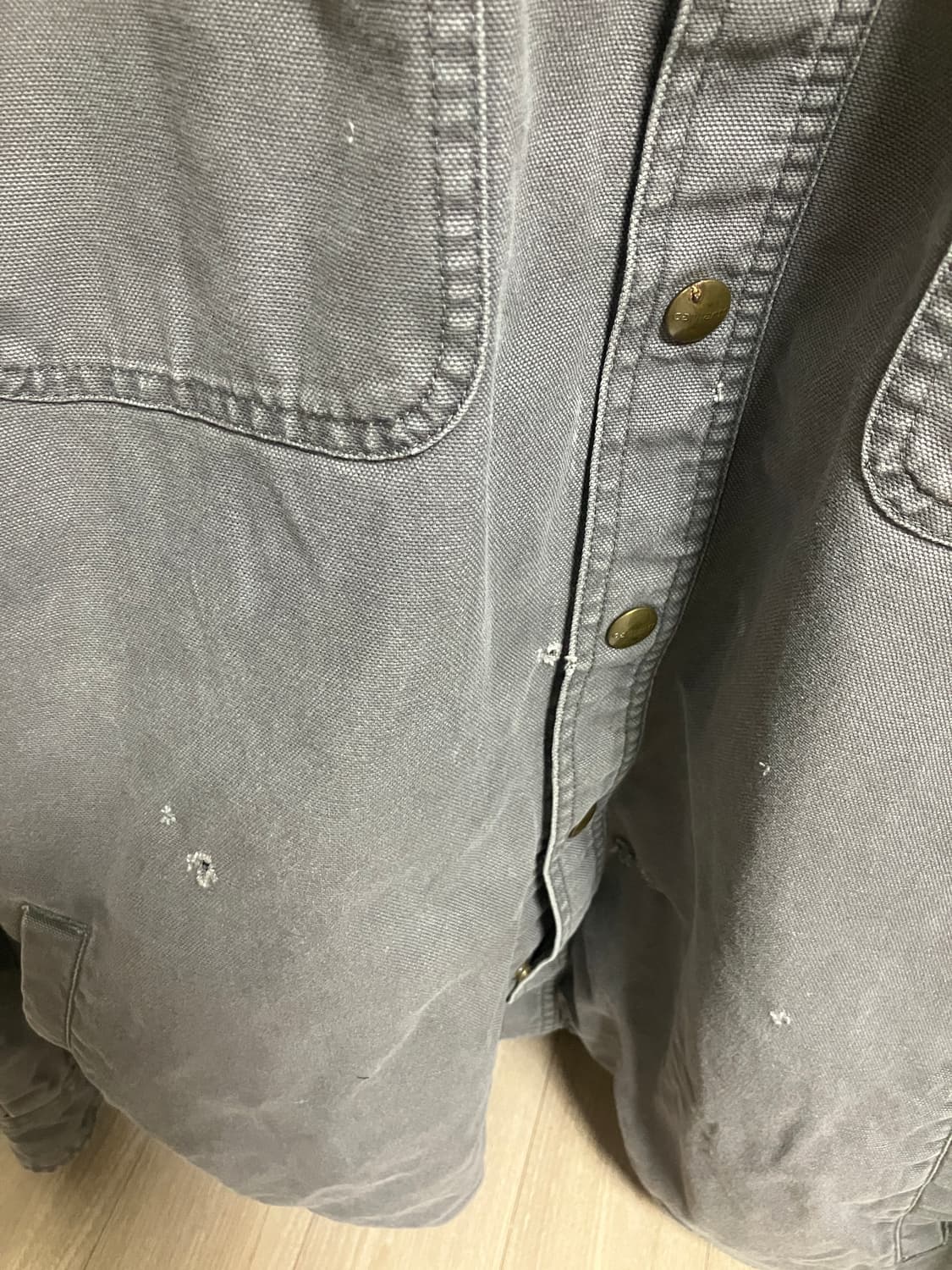 (XL) 칼하트 빈티지 셔츠 자켓 상품이미지4