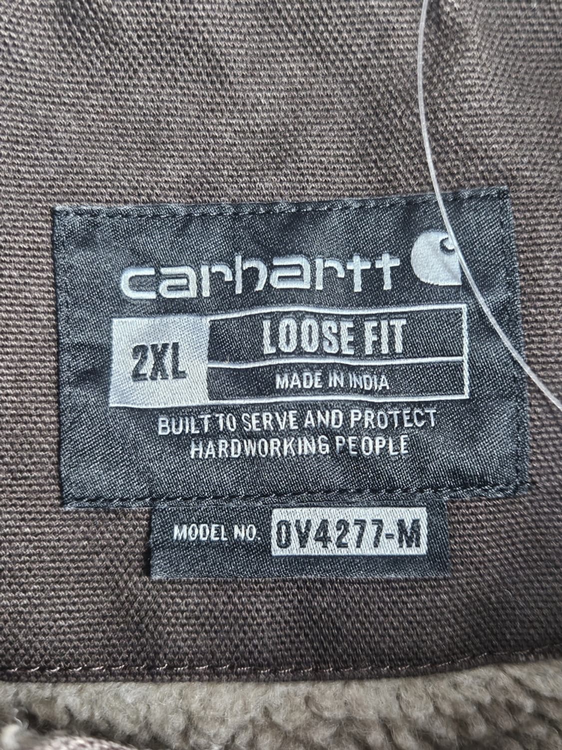  칼하트 다잉 워시드 커스텀 캔버스 워크 베스트 (2XL) / 10365 상품이미지8