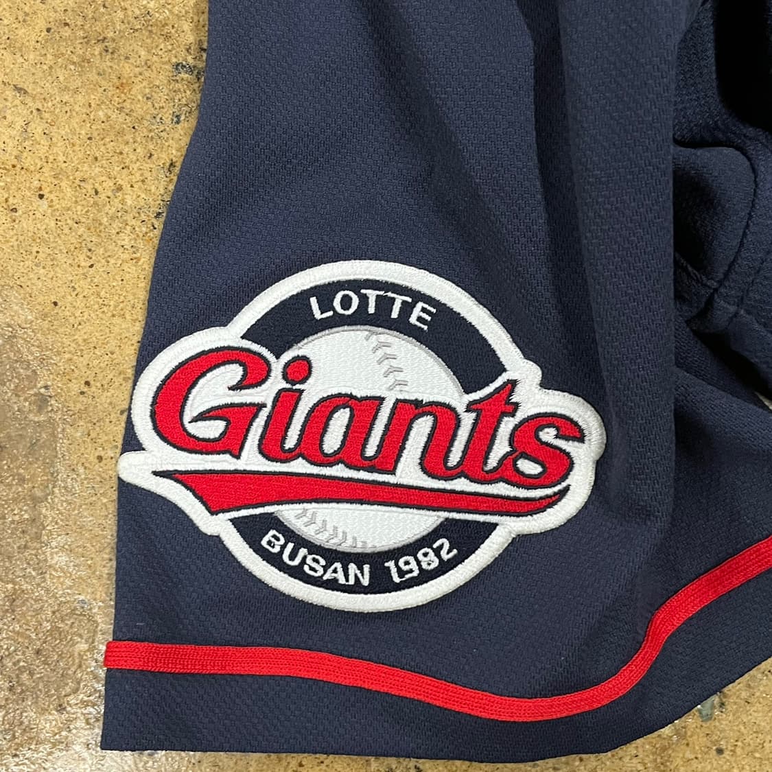 [110] 롯데 자이언츠 야구 유니폼 네이비 이대호 마킹 b14 상품이미지6