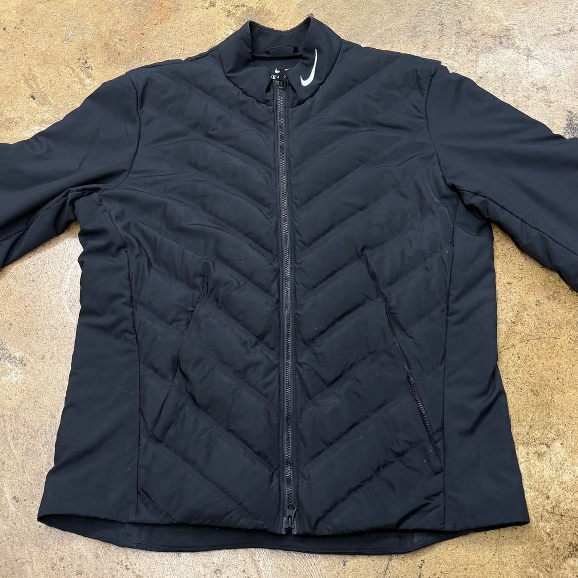 [정품/M] 나이키 블랙 패딩 자켓 b19 상품이미지3