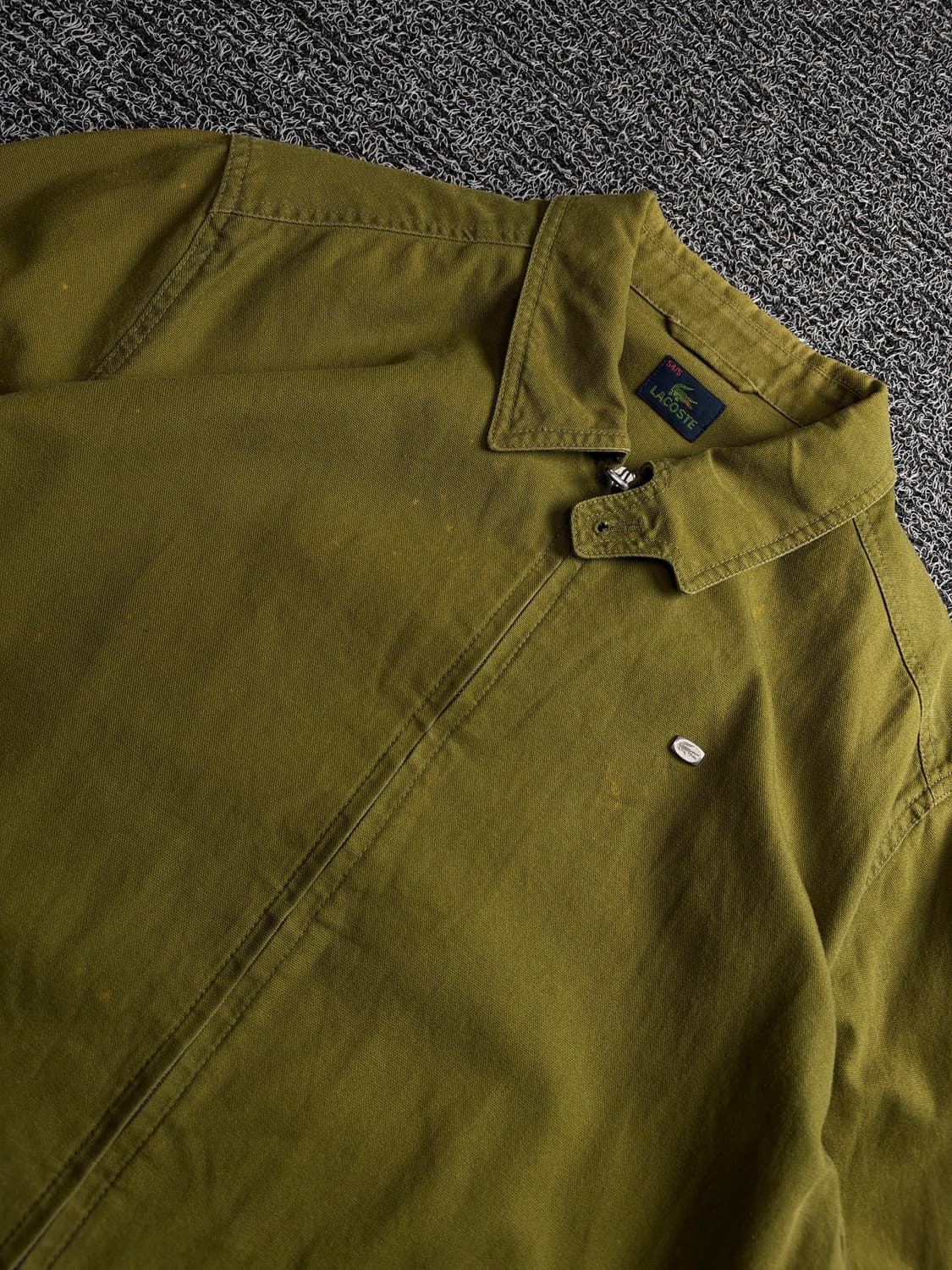 라코스테 아카이브 금장로고 트윌 코튼 스윙톱 4049 상품이미지3