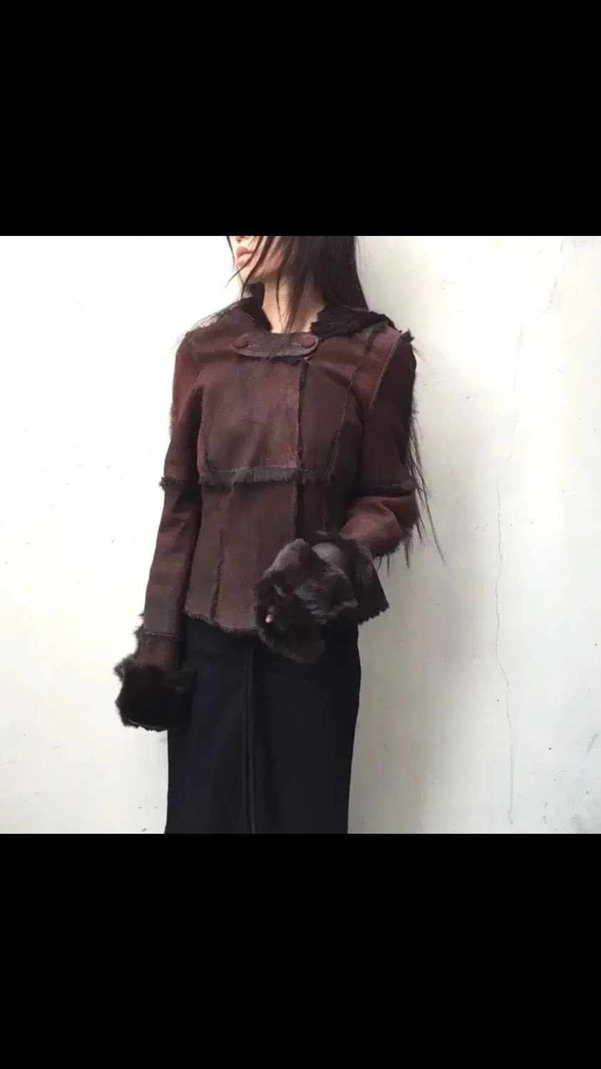 아르마니 진 페어리 퍼 후드 자켓 상품이미지1