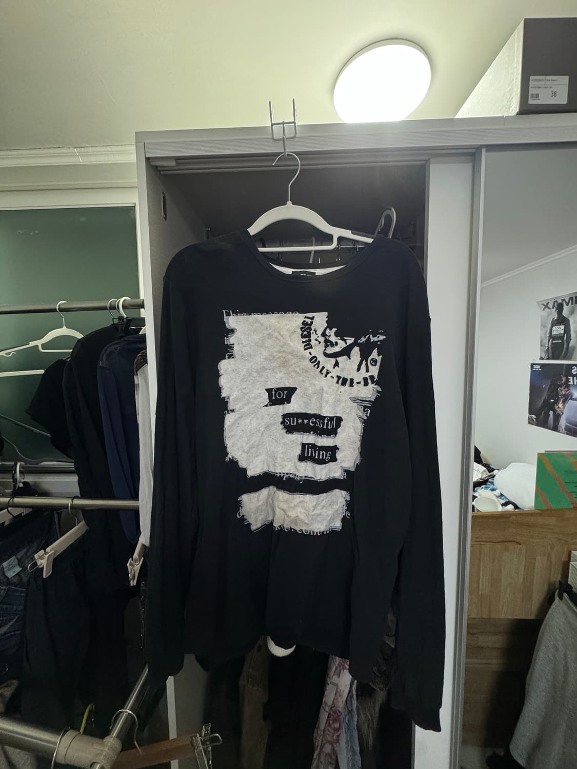 디젤 블랙 롱슬리브 상품이미지1