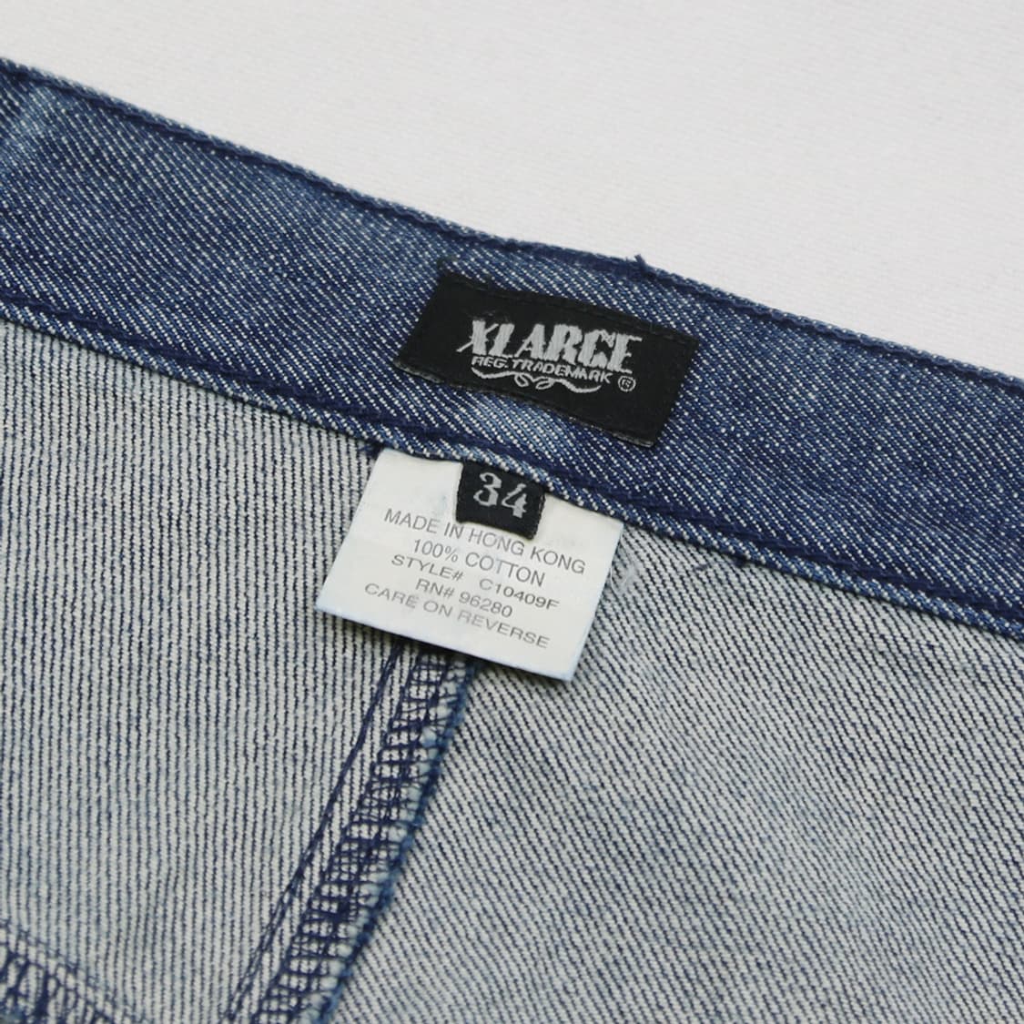 (착용컷) XLARGE 데님 팬츠 (남성용 33.5) 상품이미지7