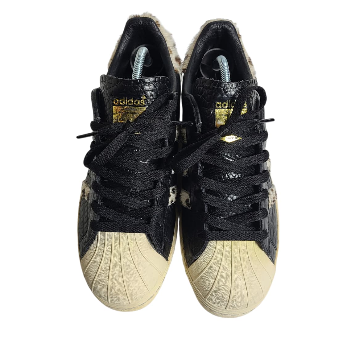 245) ADIDAS 아디다스 80s 슈퍼스타 애니멀 블랙 상품이미지5