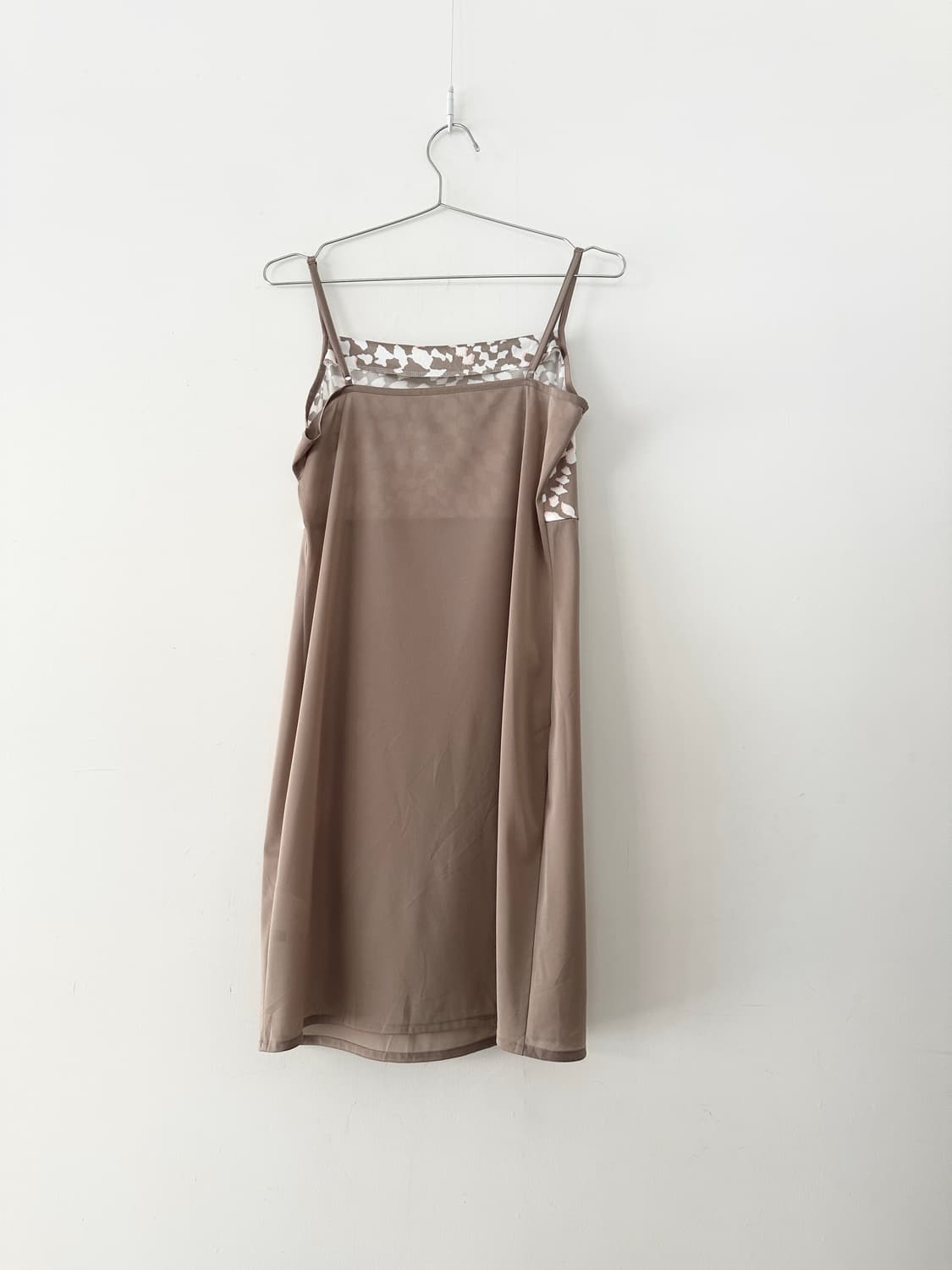 Pebble mix feminine sleeveless / beige 상품이미지3