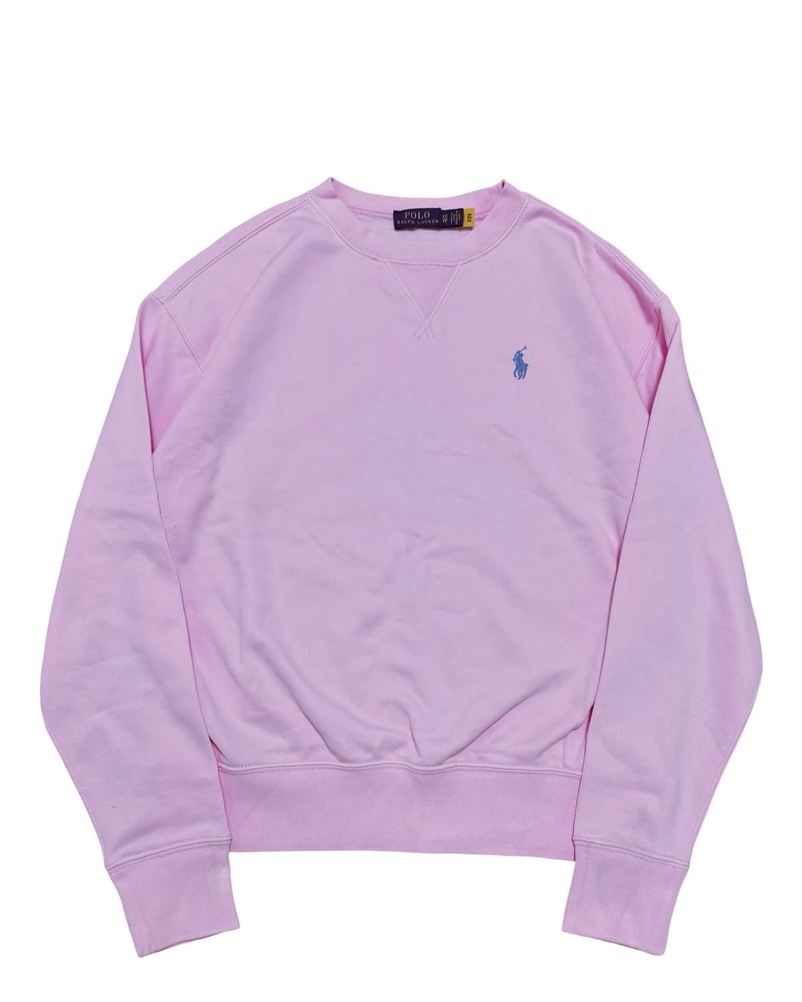 폴로 랄프로렌 qr택 핑크 맨투맨 상품이미지1