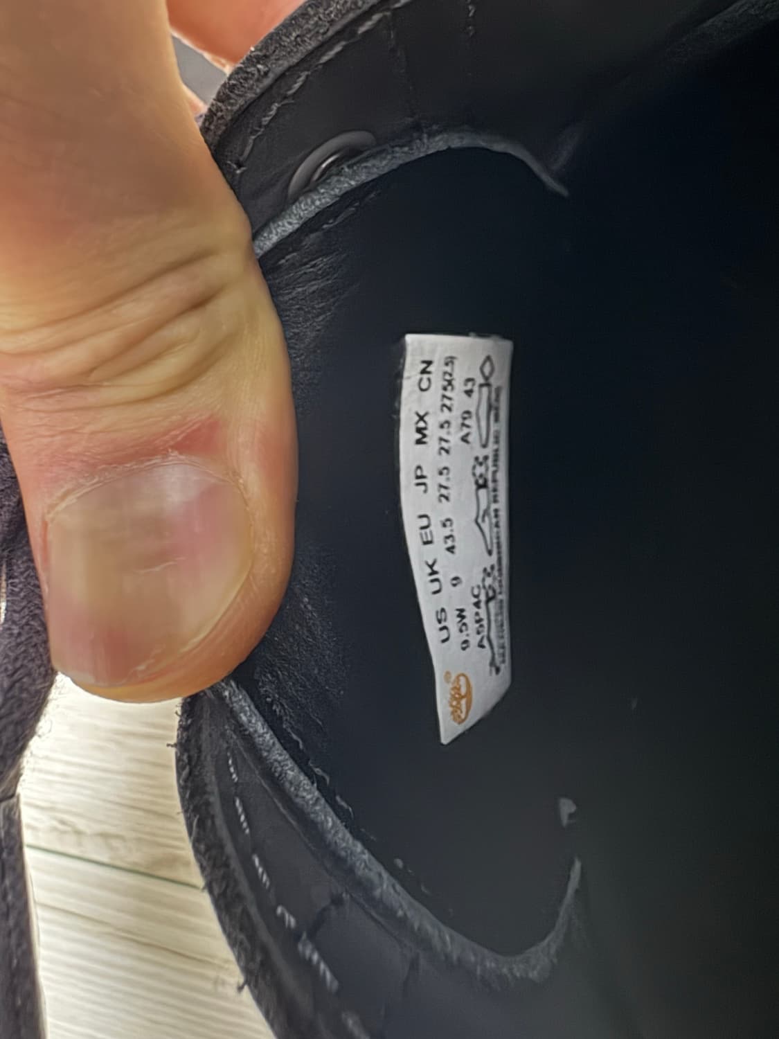 팀버랜드 3아이 보트슈즈 그레이 275 상품이미지7