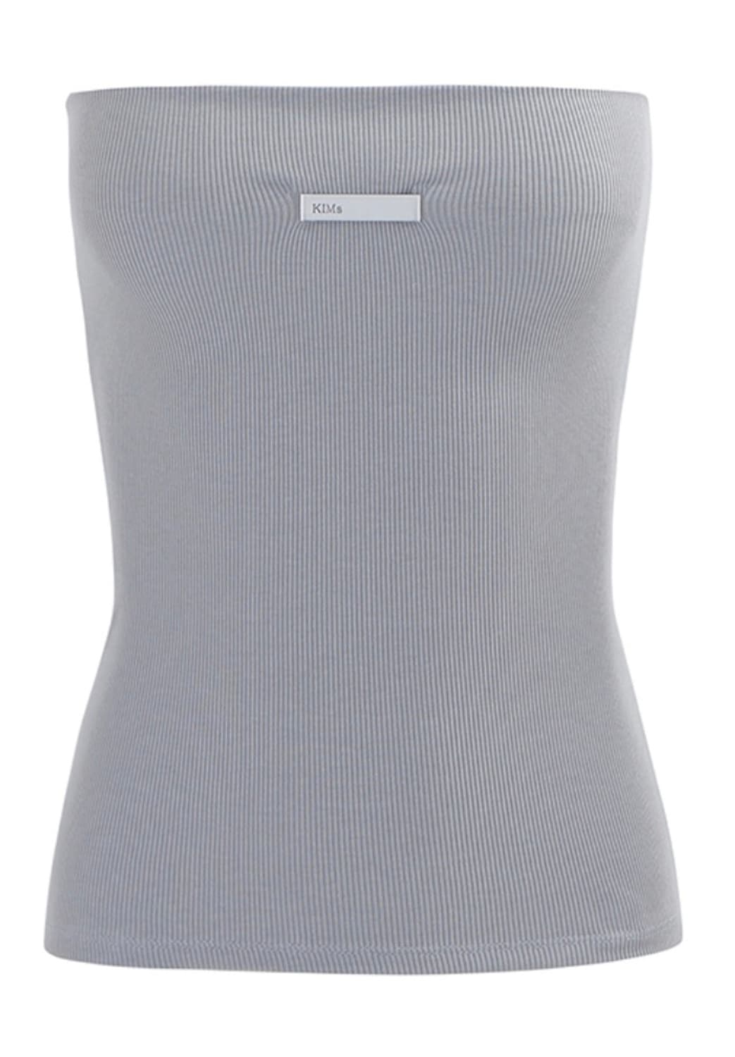 킴서울 111 BASIC TUBE TOP - Blue grey 상품이미지1