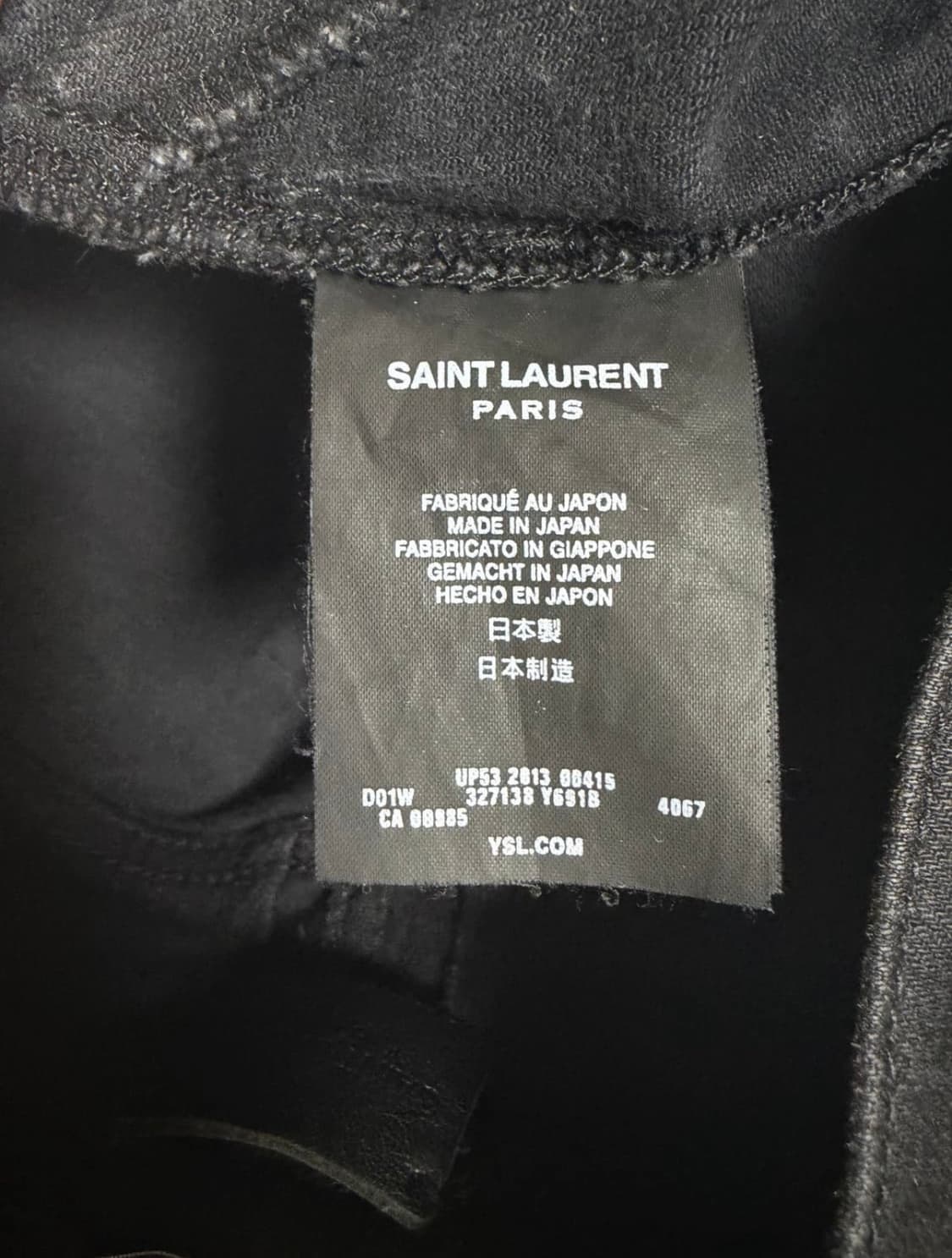 Saint Laurent 15fw 에디슬리먼 지퍼진 상품이미지4