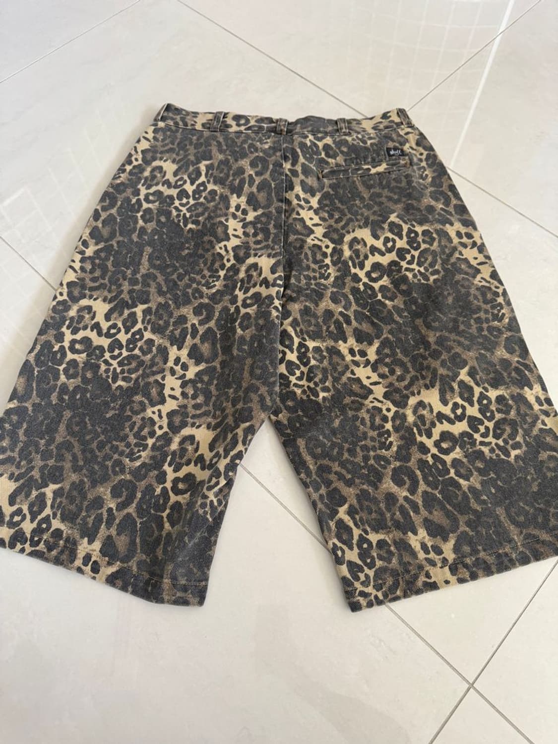 BAGGY SHORT 레오파드 버기 반바지 상품이미지8