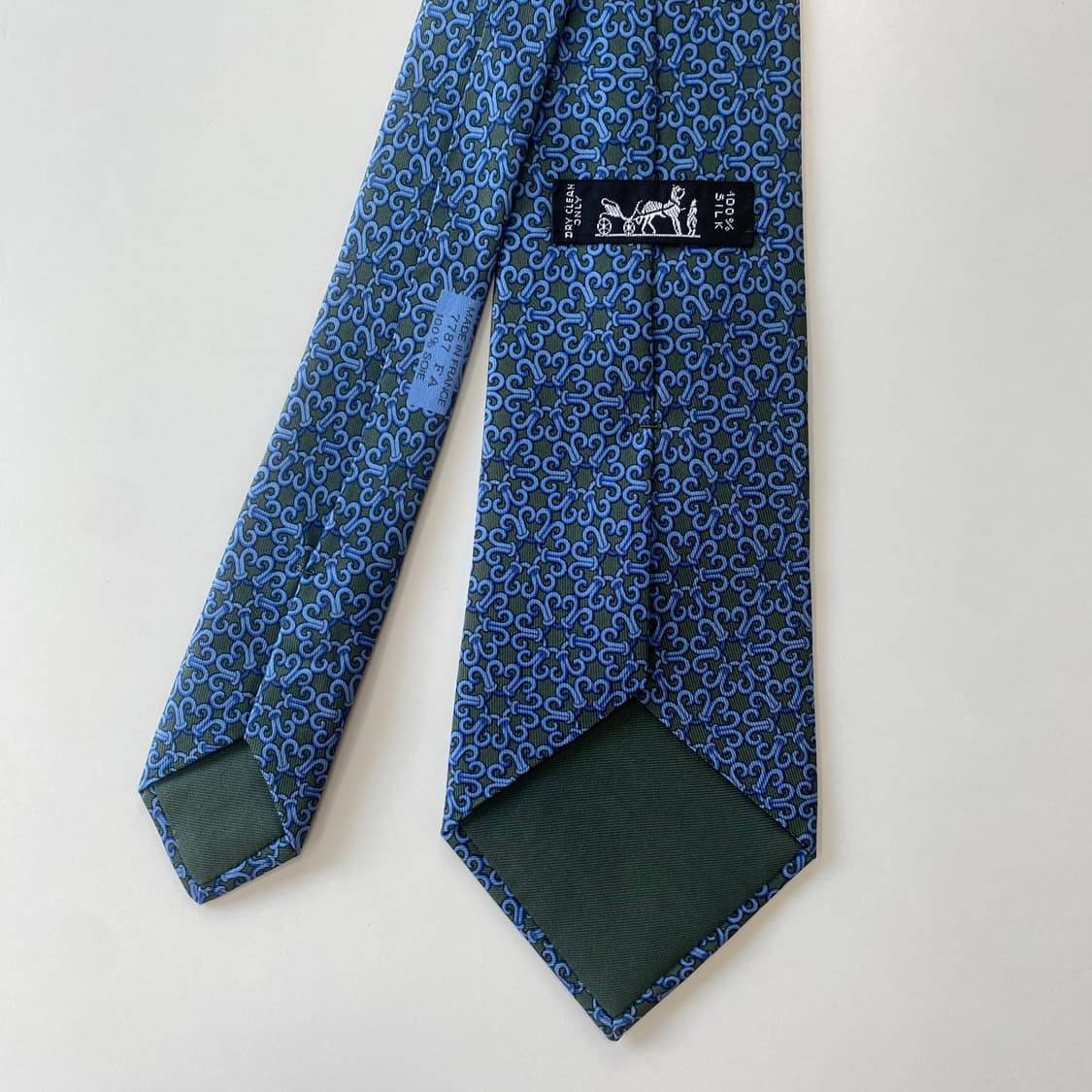 최상급 에르메스 넥타이 정품 명품(HERMES) 8.7cm 상품이미지3