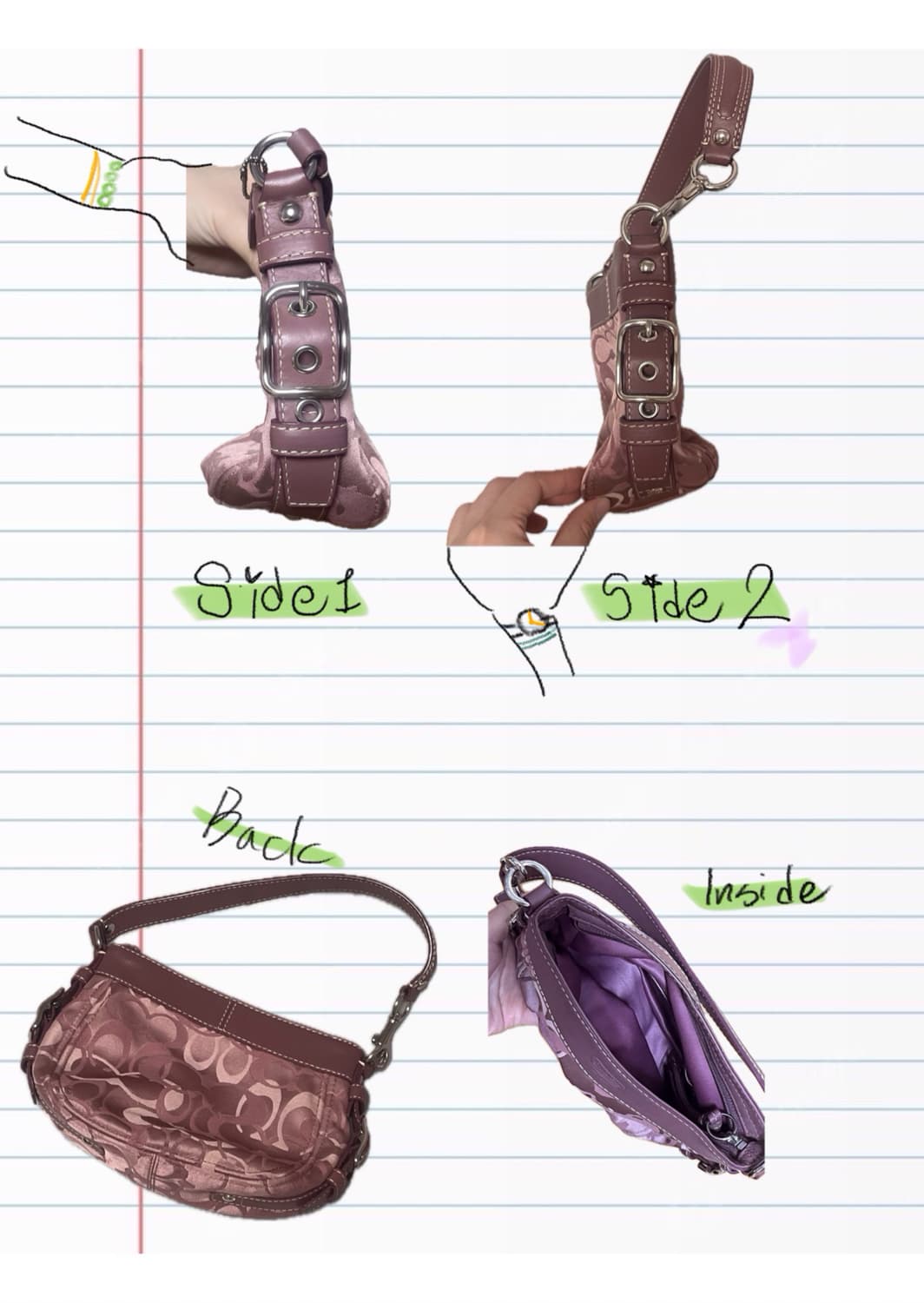 Coach Y2K mini bag 상품이미지2