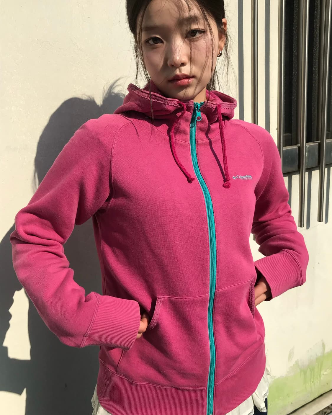 콜롬비아 티타늄 투웨이 레이스 후드집업 상품이미지10