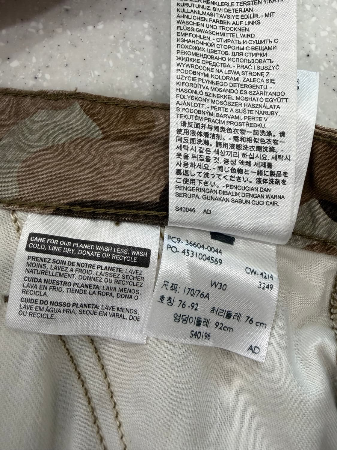 76. 리바이스 카모쇼츠 반바지 상품이미지3