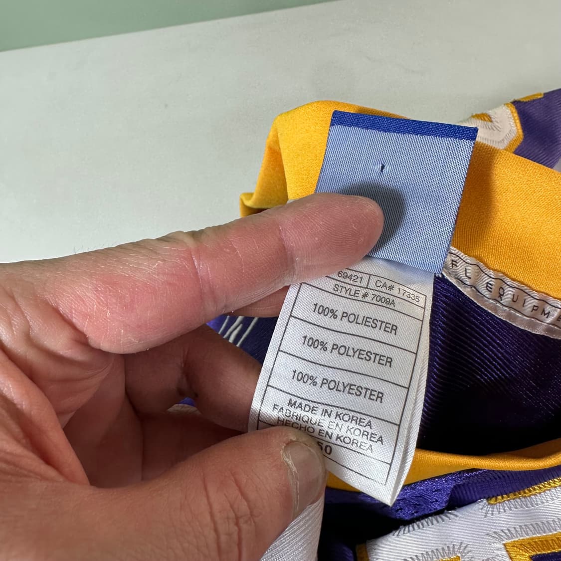 50 M 리복 오버핏 NFL 레전드 브렛파브리 럭비져지 상품이미지8