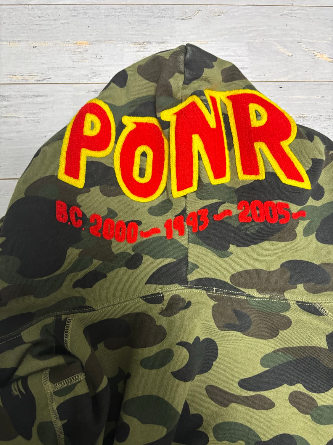 베이프 PONR 녹계 샤크후드 급처 상품이미지3