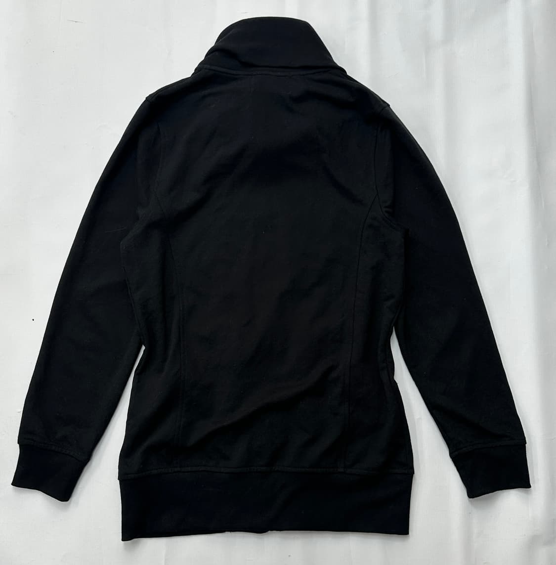 🖤나나깔Agate Jean 쇠맛 버튼 미디 후디집업🖤블랙 고스 빈티지 상품이미지3