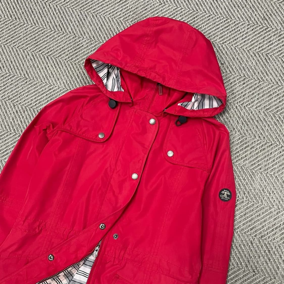 버버 후드 워크 자켓 v0457 상품이미지3