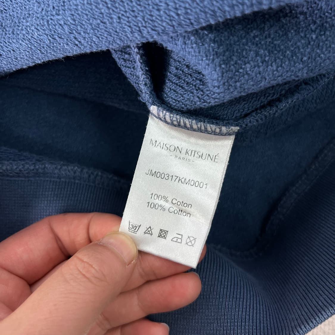 100 메종키츠네 칠렉스 폭스패치 맨투맨 상품이미지5