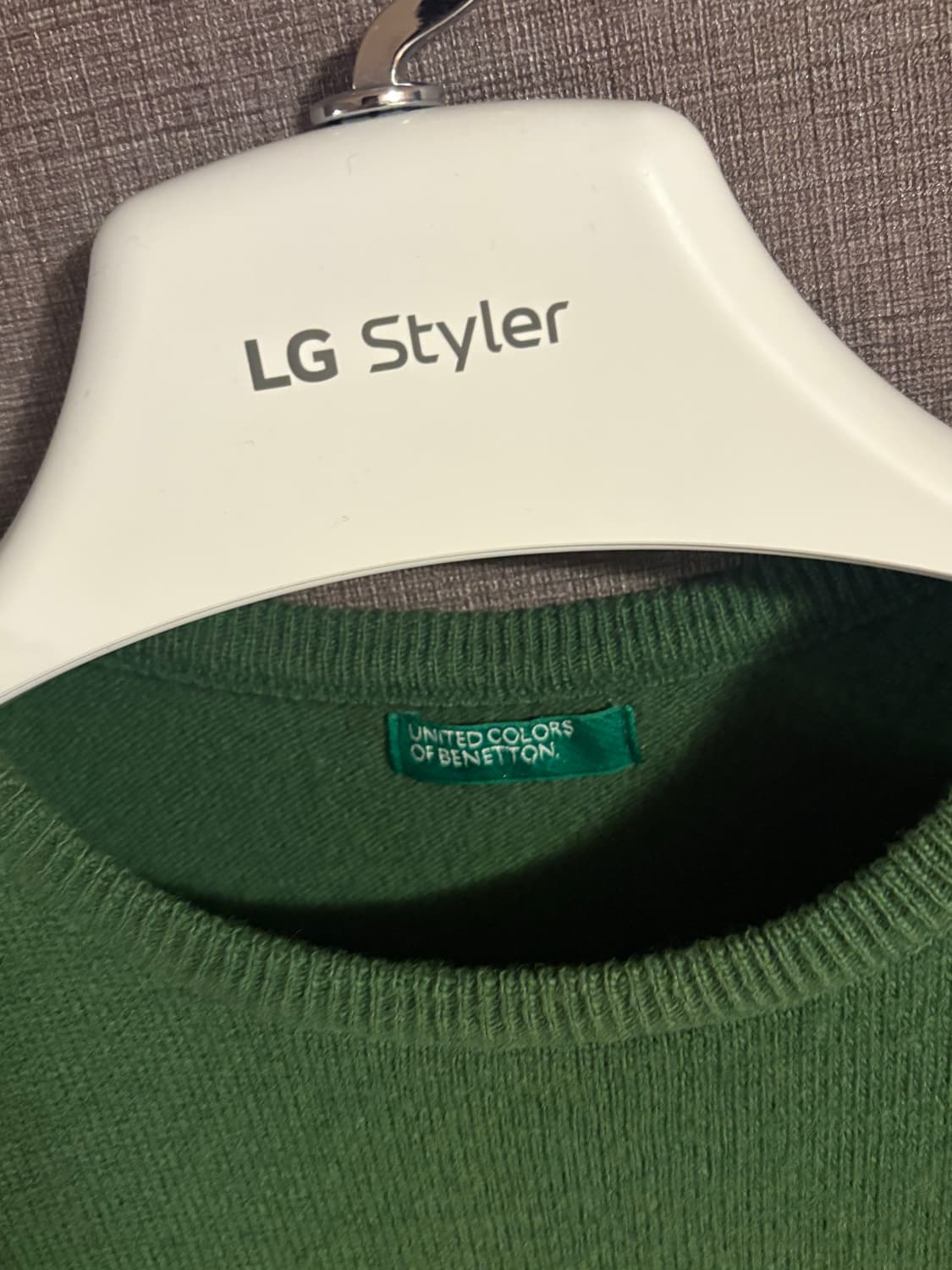 베네통 울 반팔 니트 상품이미지2