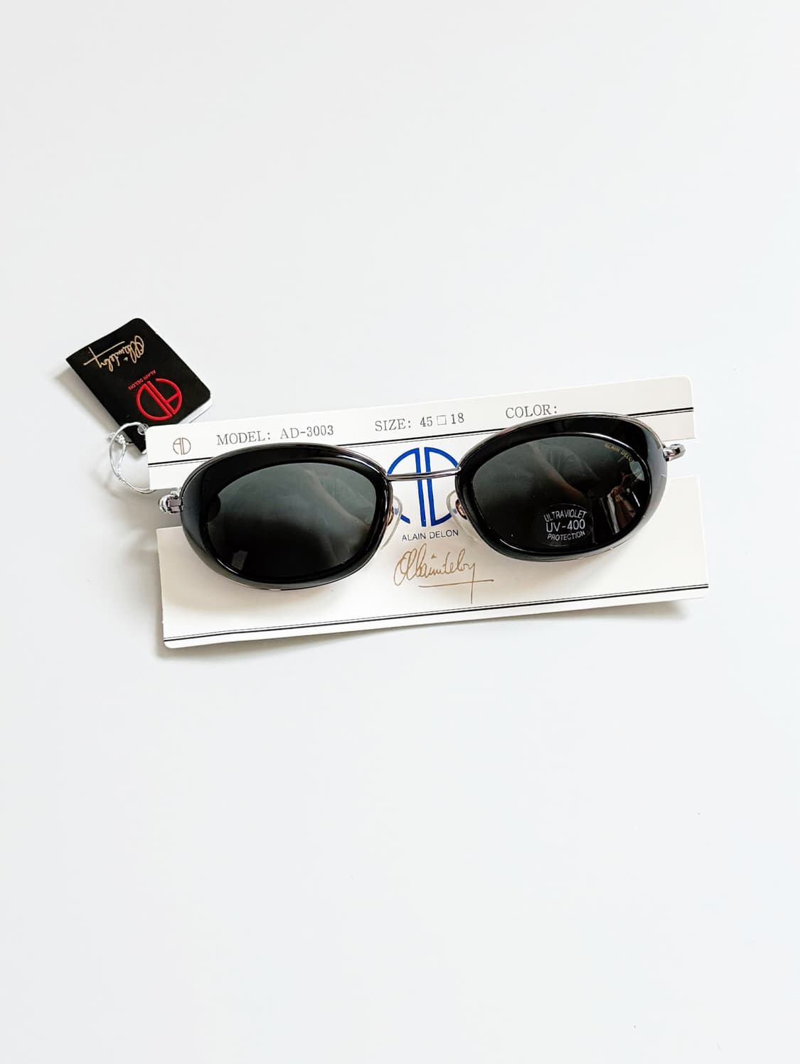 ALAIN DELON 알랭들롱 볼드 오벌 프레임 빈티지 선글라스 상품이미지1