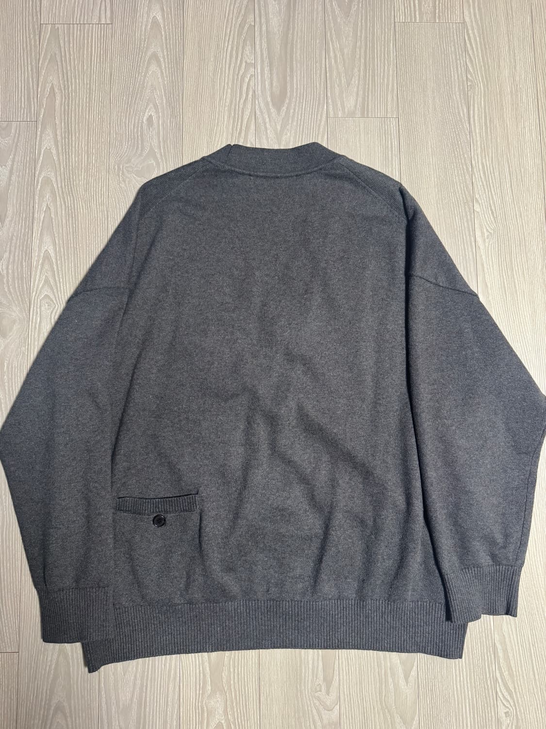 송지오옴므 / 지제로 그레이 가디건 / S 상품이미지2