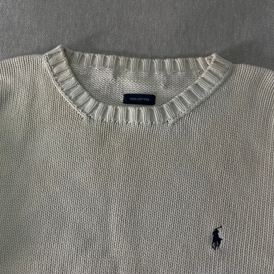 100 폴로랄프로렌 코튼 니트 상품이미지2