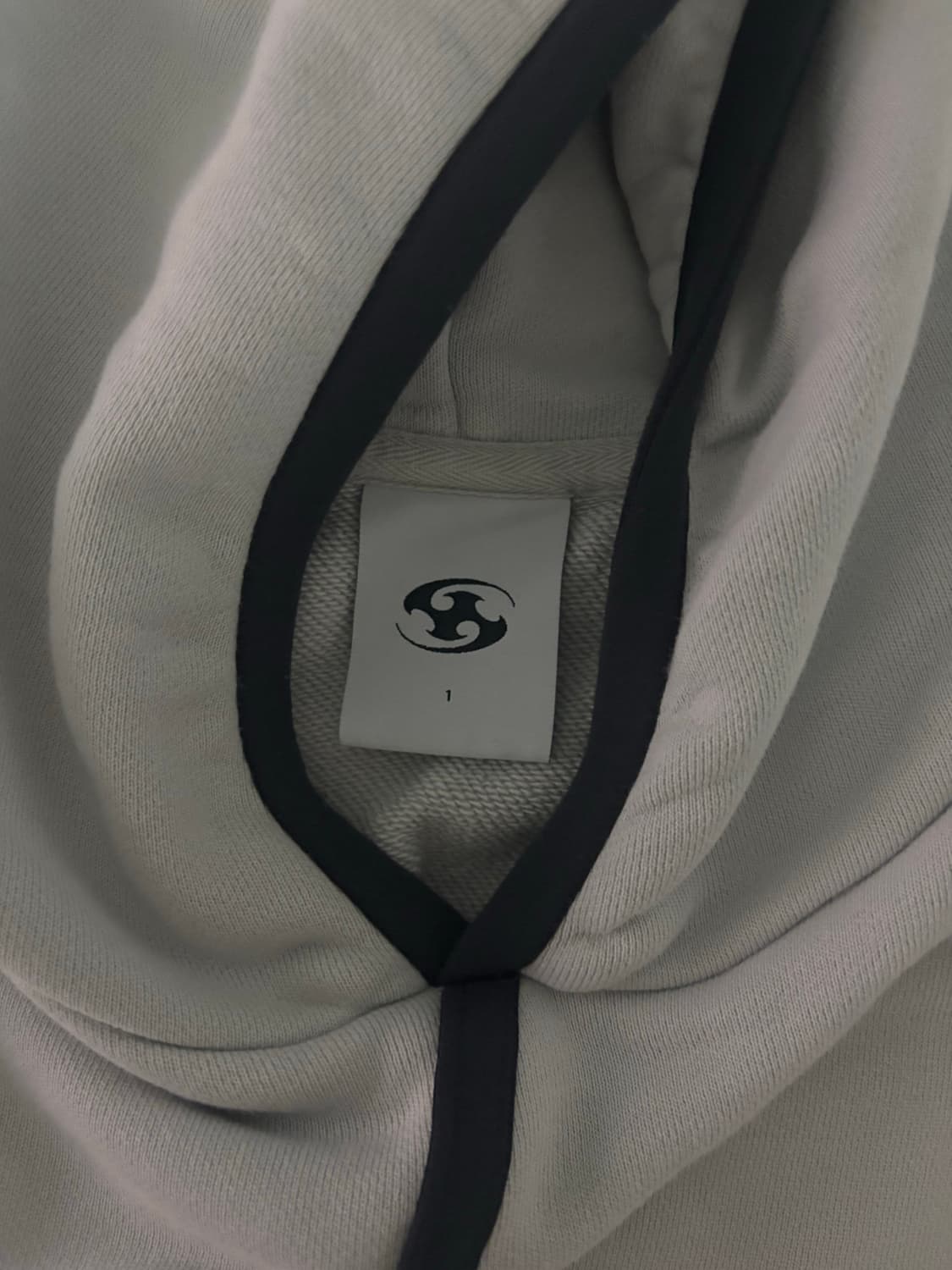 산산기어 테이프드 후디 라이트그레이 1 사이즈 상품이미지4