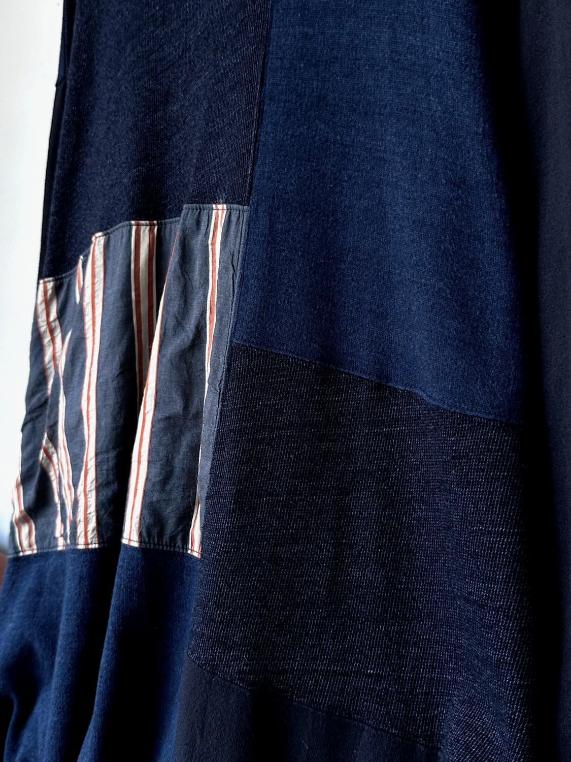 Rework design panel cotton sweat dress t 상품이미지6