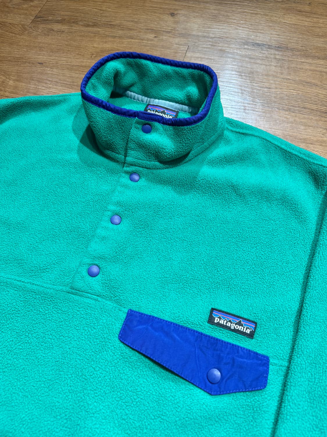 파타고니아 신칠라 터키석+퍼플 L 상품이미지4