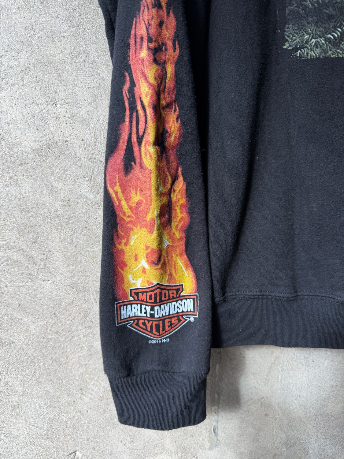 Harley-Davidson 식스 벤즈 플로리다 프린팅 후드집업 상품이미지4
