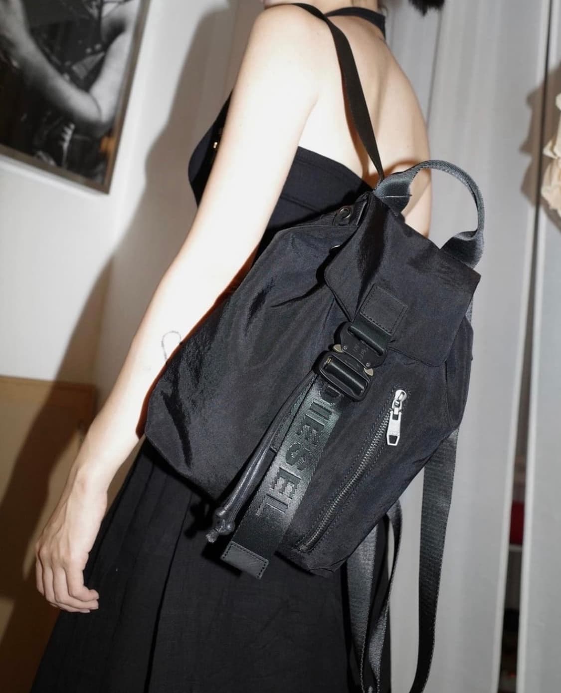 디젤 나일론 패브릭 백팩 상품이미지1