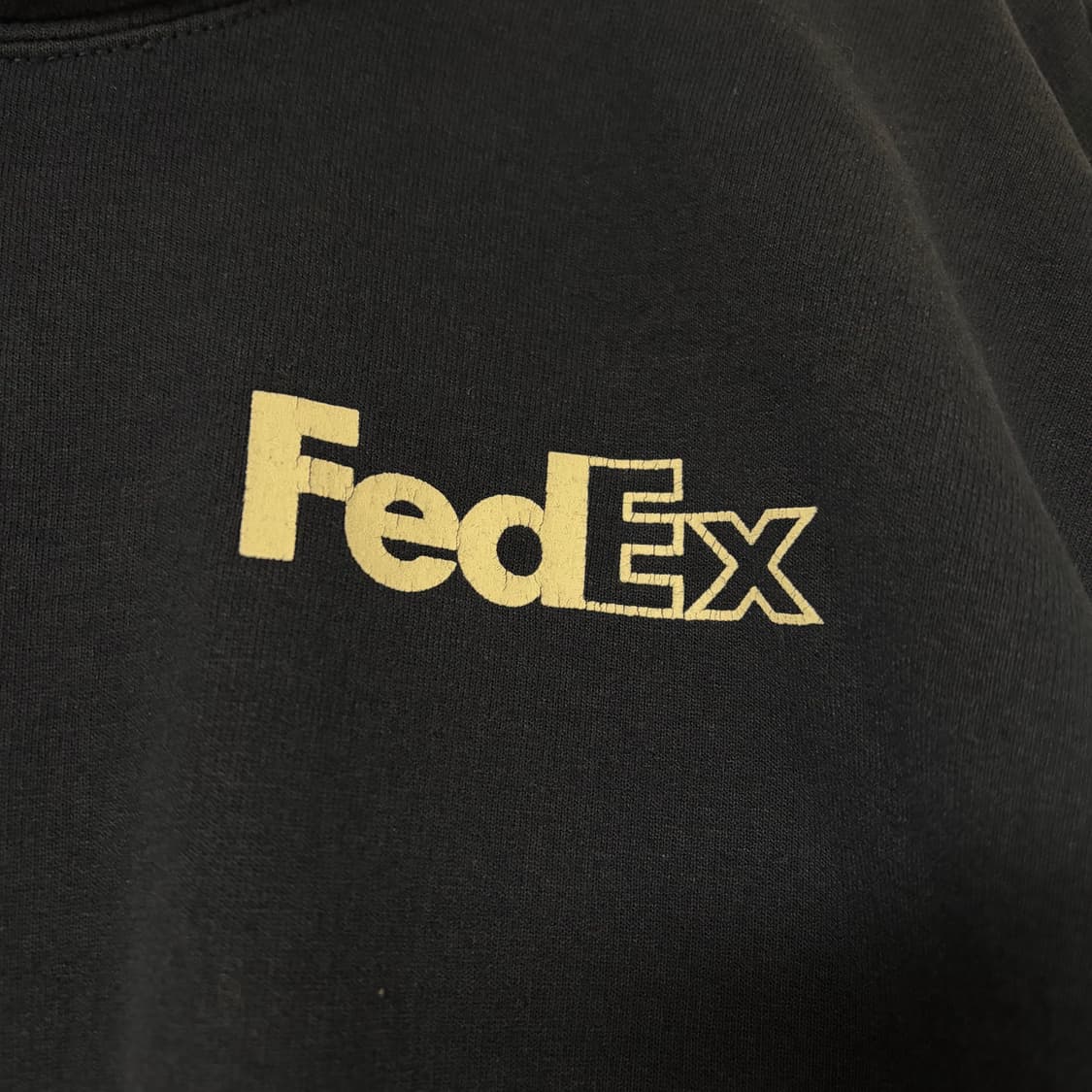 00s 빈티지 페덱스 FedEx 후드티 후디 크리스티안 스타크 착 XL 상품이미지4