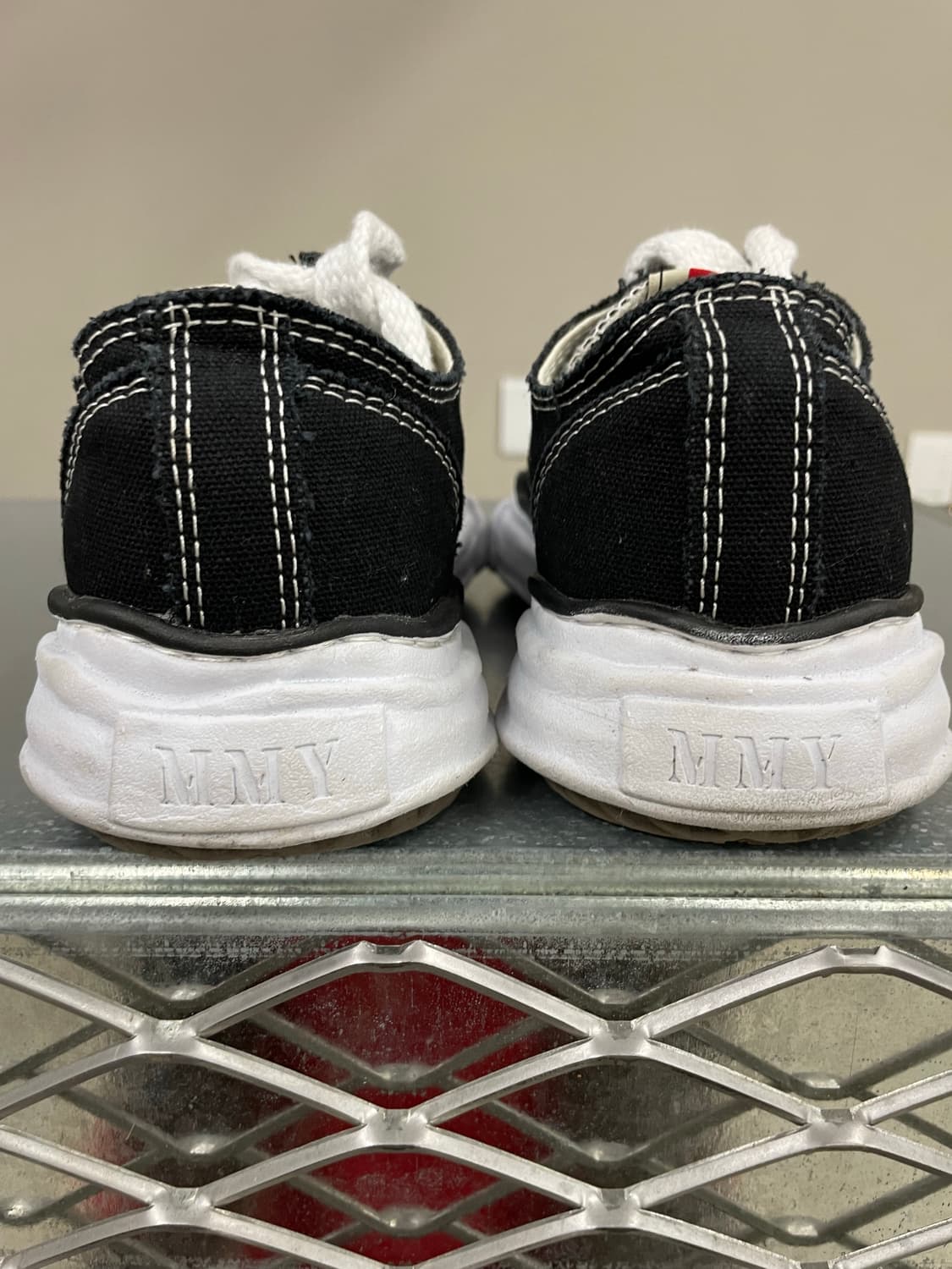 메종 미하라 야스히로 베이커 OG 캔버스 로우 블랙 40(gr-4728) 상품이미지10