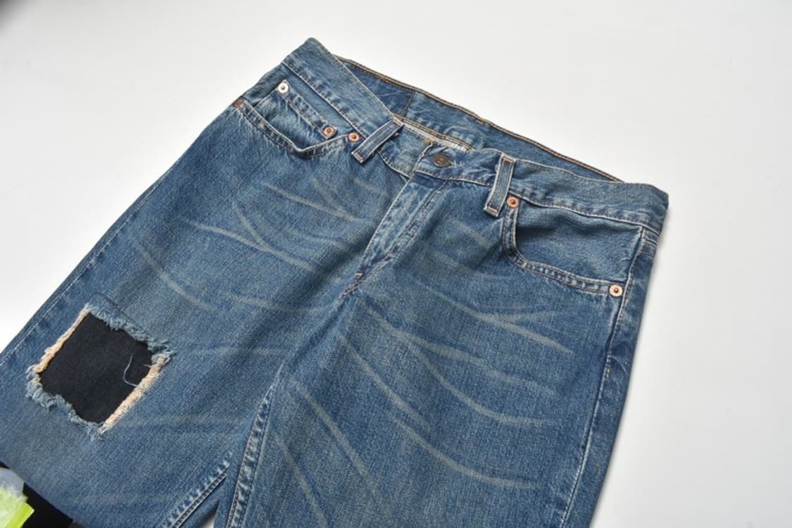 리바이스 로우라이즈 부츠컷 청바지 데님팬츠 29 N1323 상품이미지4