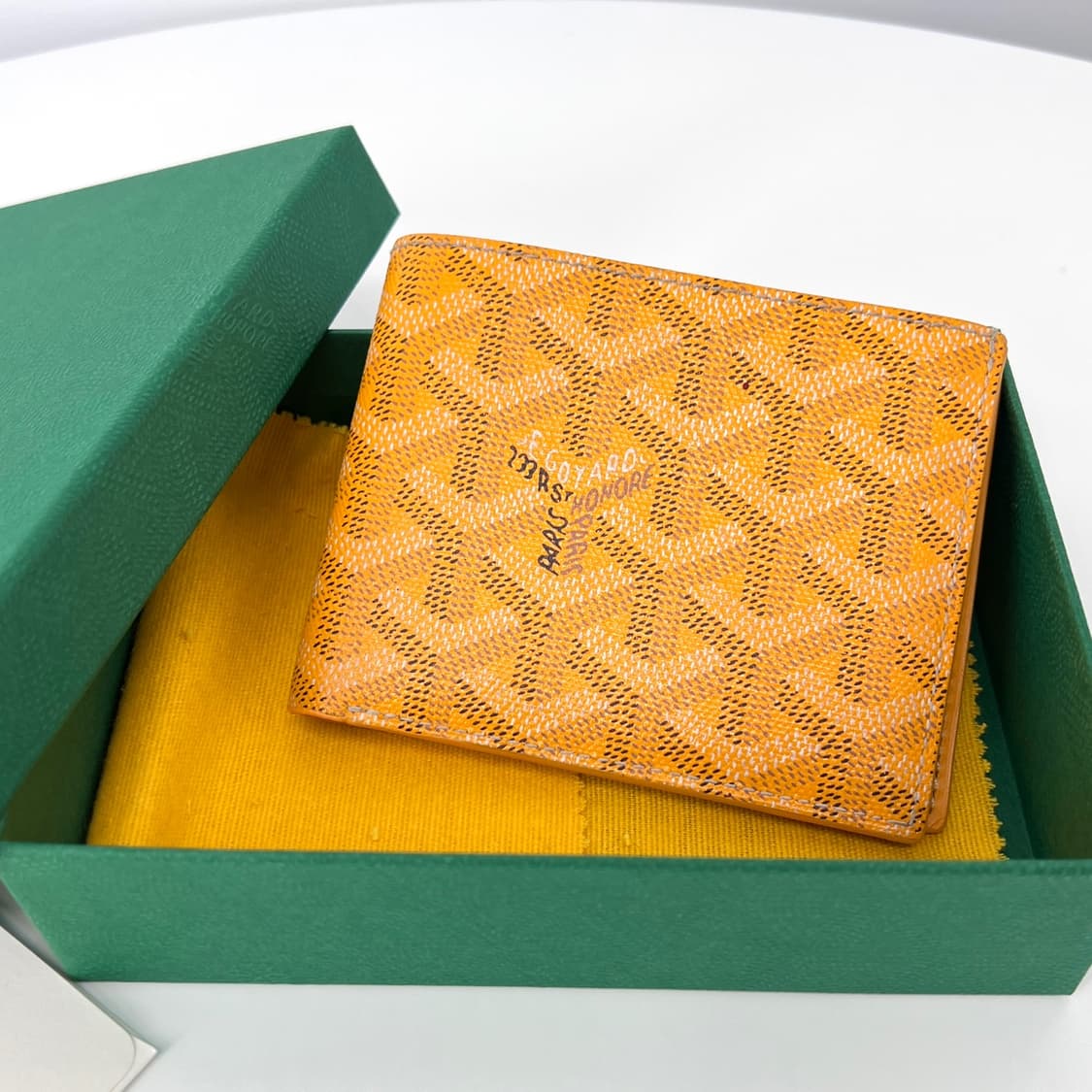 고야드 빅투와르 반지갑 옐로우 상품이미지1