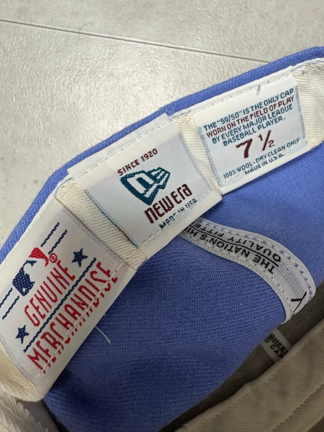 80s 뉴에라 59fifty NY캡(USA made) 상품이미지2