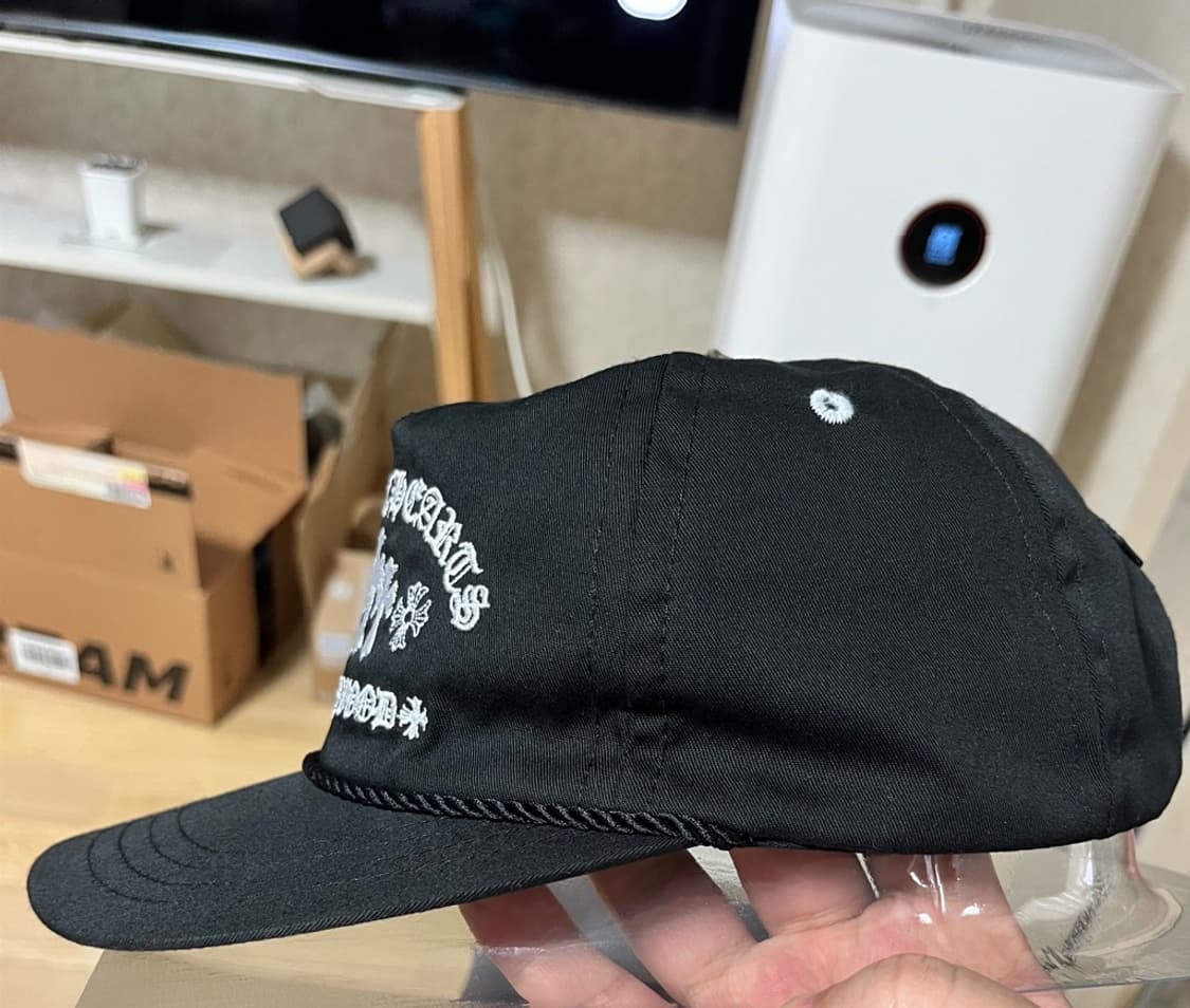 크롬하츠 가스스테이션 블랙 볼캡 상품이미지4