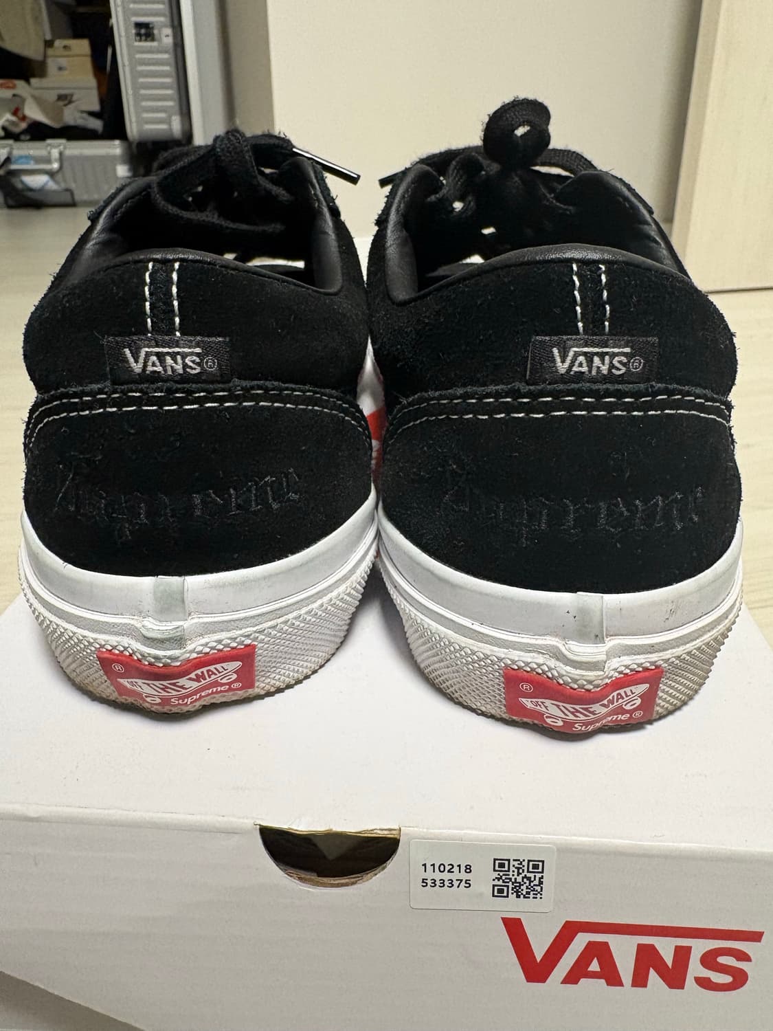 [265]반스 x 슈프림 시드 블랙 상품이미지3