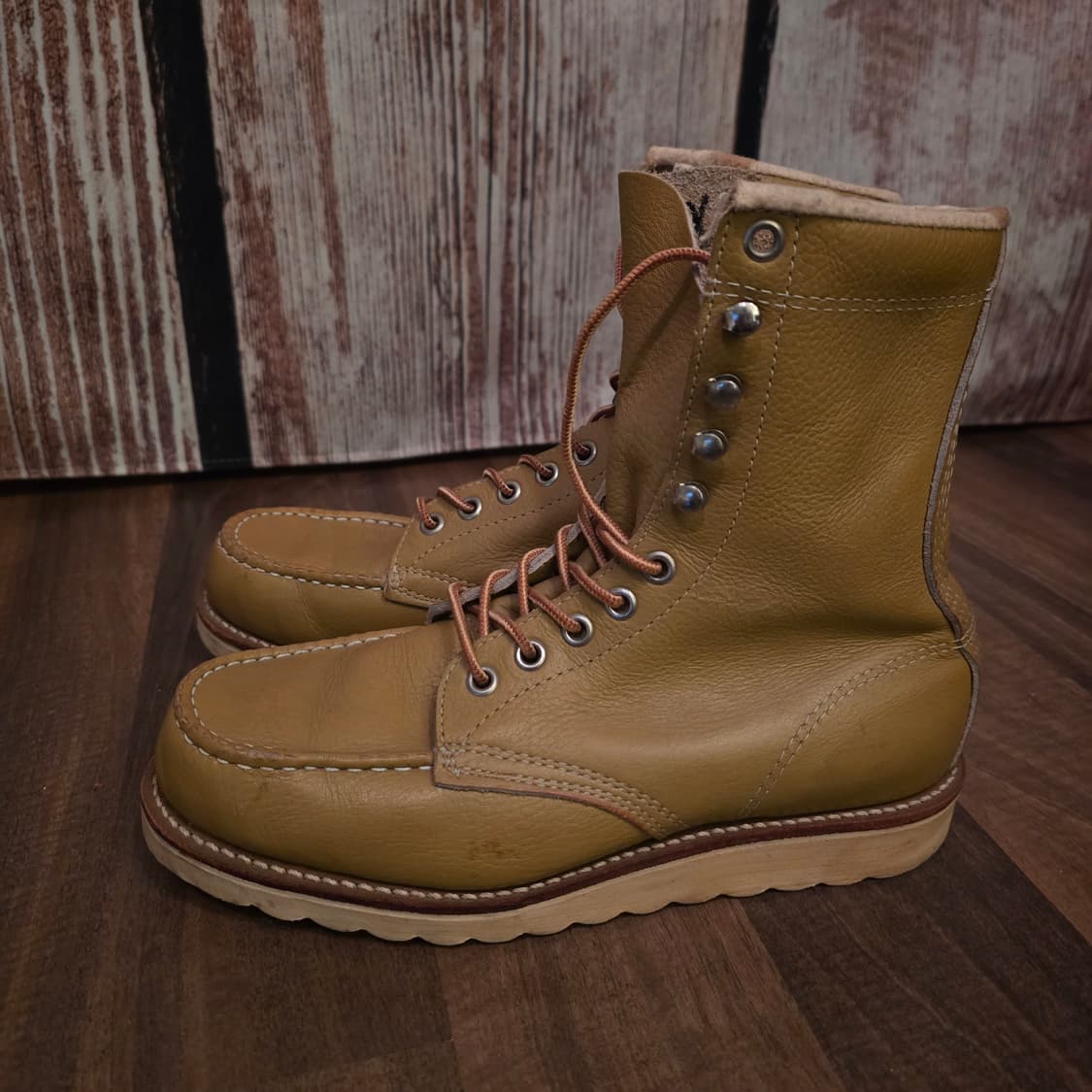 60s usa vintage Santa Rosa 8" moc toe 부츠 상품이미지2