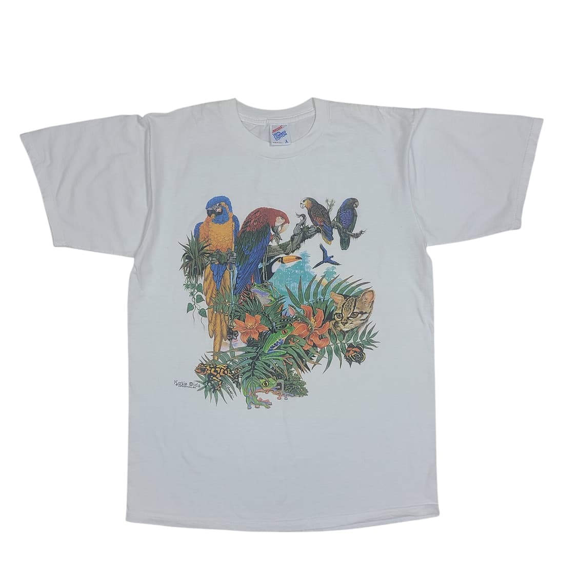 '90s Jerzees Jungle Wildlife Tee 상품이미지2