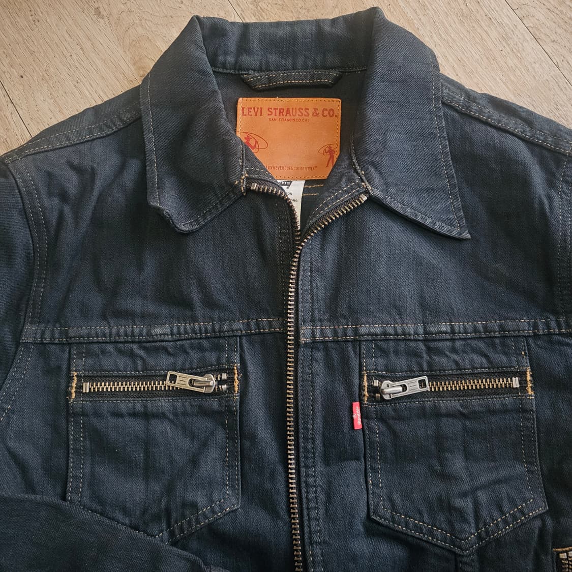 리바이스 Levis 80-90s 라이더 데님 자켓 상품이미지4