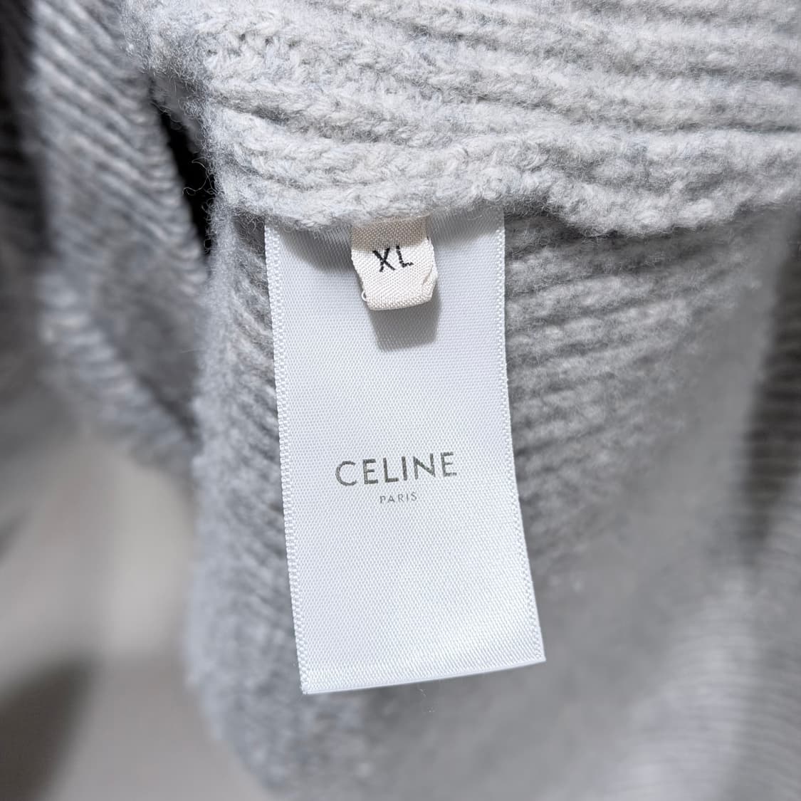 (A+/XL) / 셀린느 울리브드 그레이 니트 후드 상품이미지7