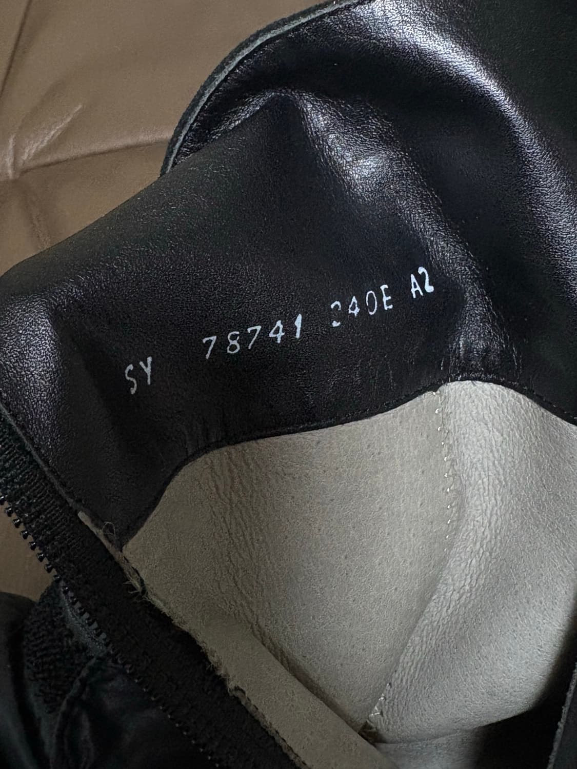 탠디 펄가죽 롱부츠 상품이미지4