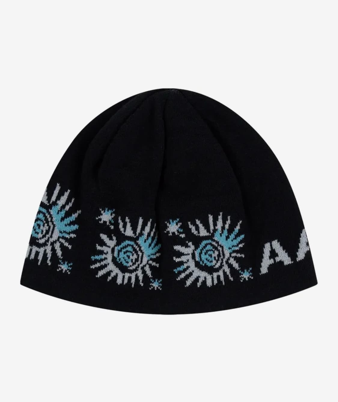 Small Sun Jacquard Beanie Black 상품이미지1