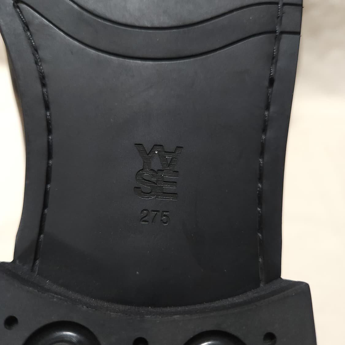 [275] YASE 머드 홀스하이드 더비 슈즈 블랙 상품이미지8