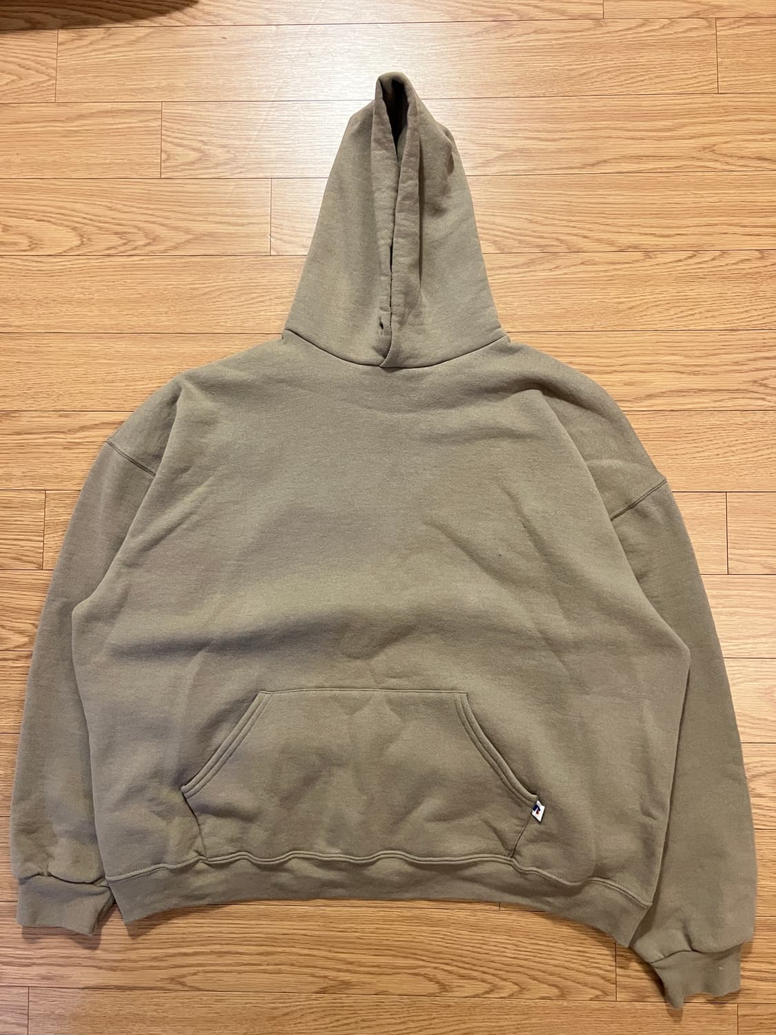 러셀 빈티지 후디 탄 XL (우주매물) 상품이미지2